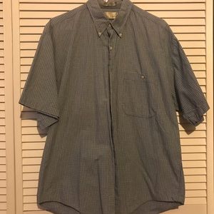 Bill Blass Short Sleeve Shirt Size L